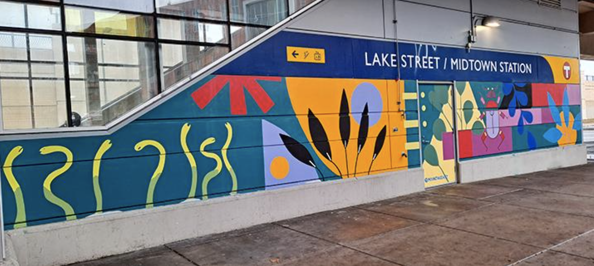 Lake Street Station Art