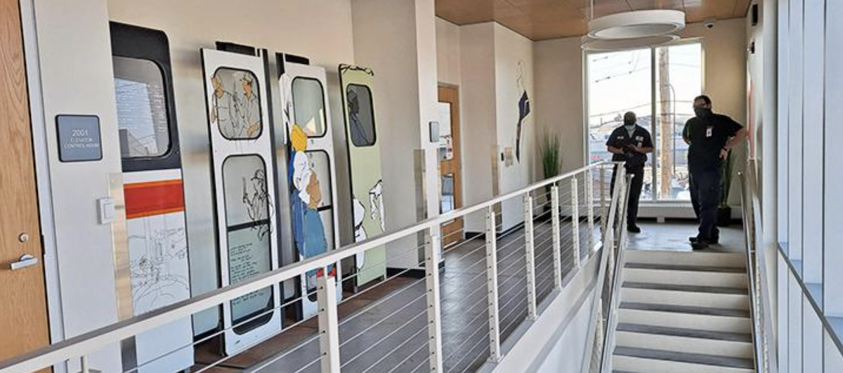 Bus Parts: Passage by Susannah Bielak, Heywood Campus