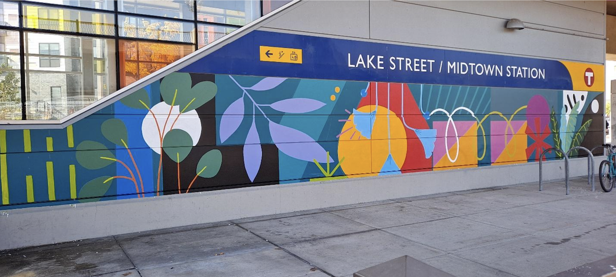 Lake Street Station Art