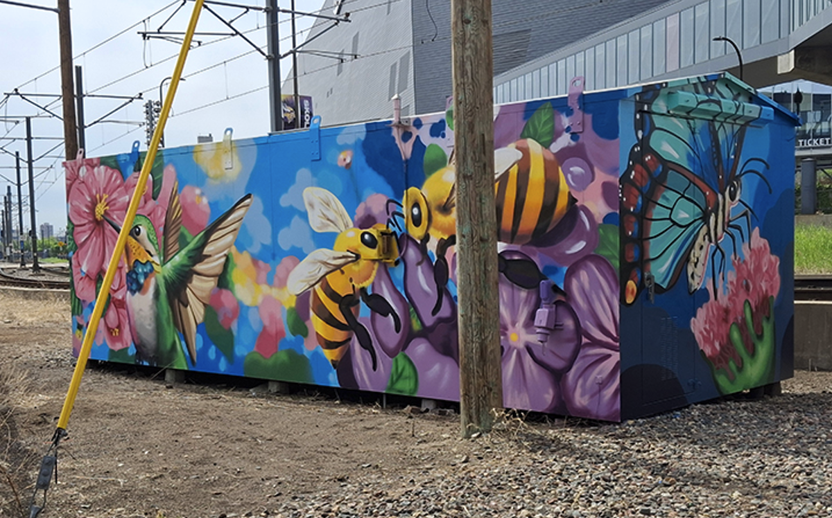 Crossing House Mural