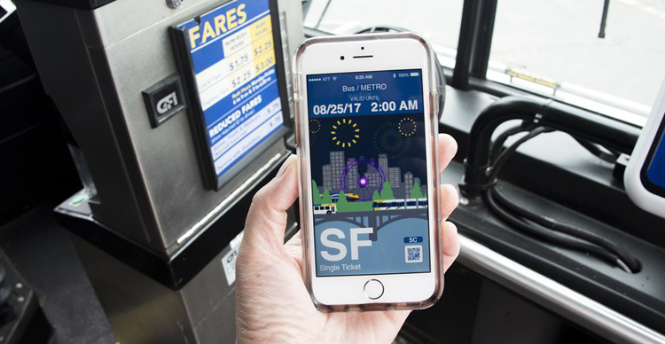 Mobile app displayed on iphone
