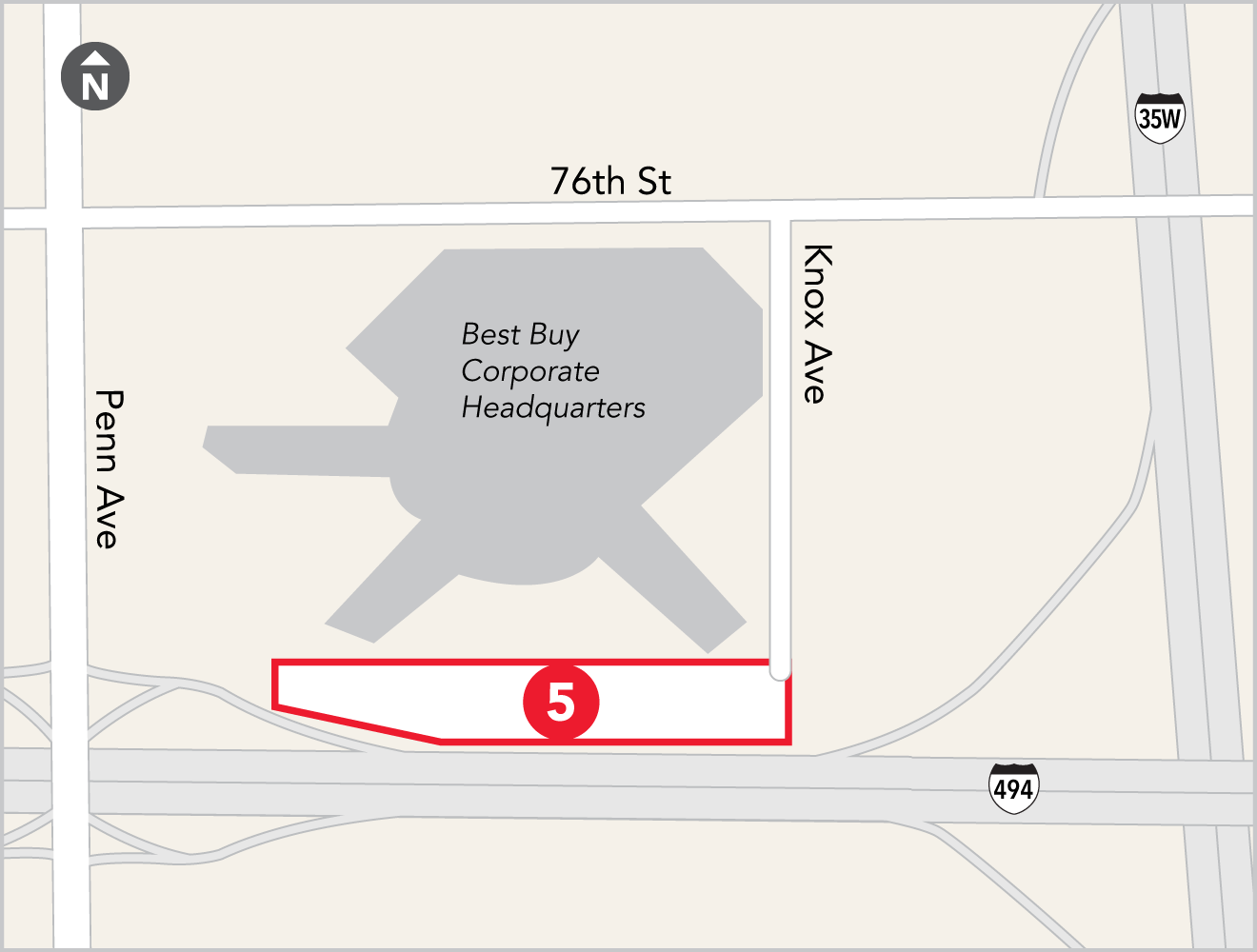 Richfield - Knox Avenue Park & Ride, 7601 Knox Ave.