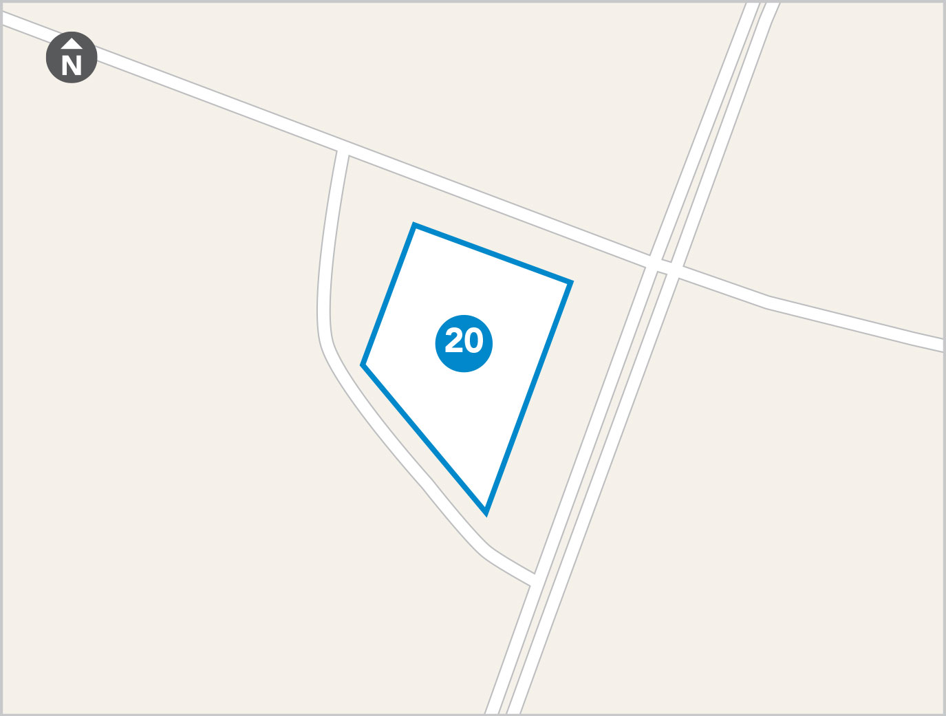 map of Eagle Creek Park & Ride