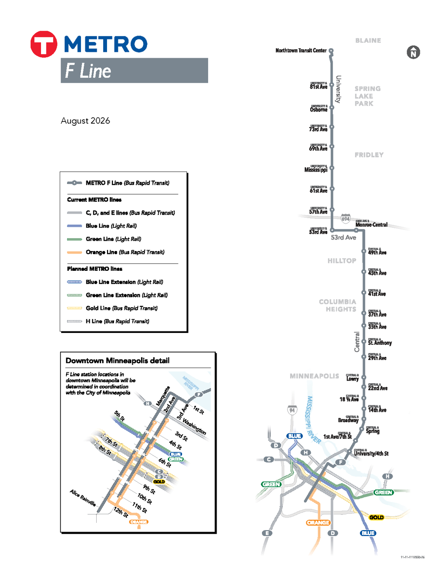 11 11 1112350 26 F Line Map