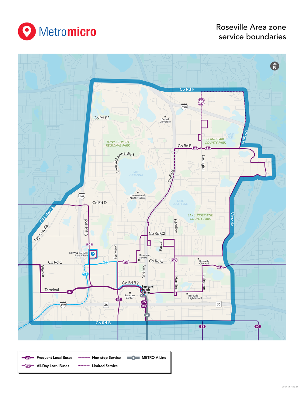 Roseville service area thumbnail