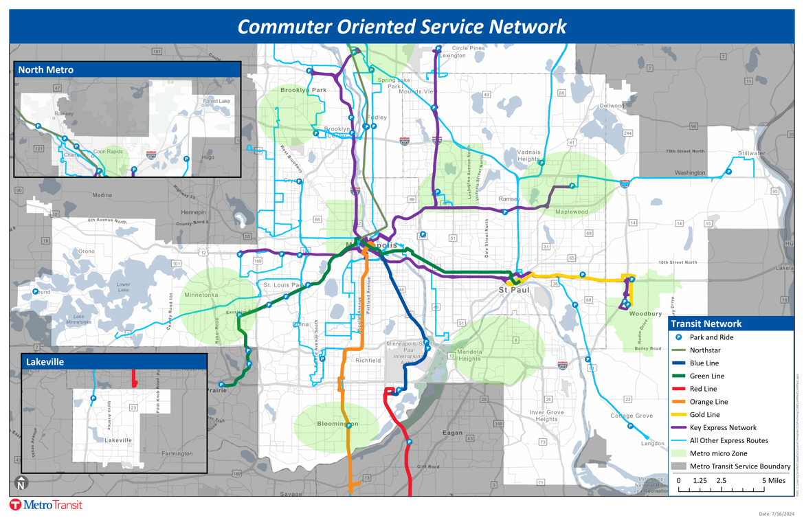 Commuter Oriented Service Network