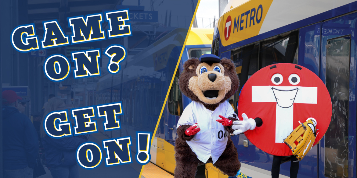 Game on? Get on! Skip with Minnesota Twins mascot