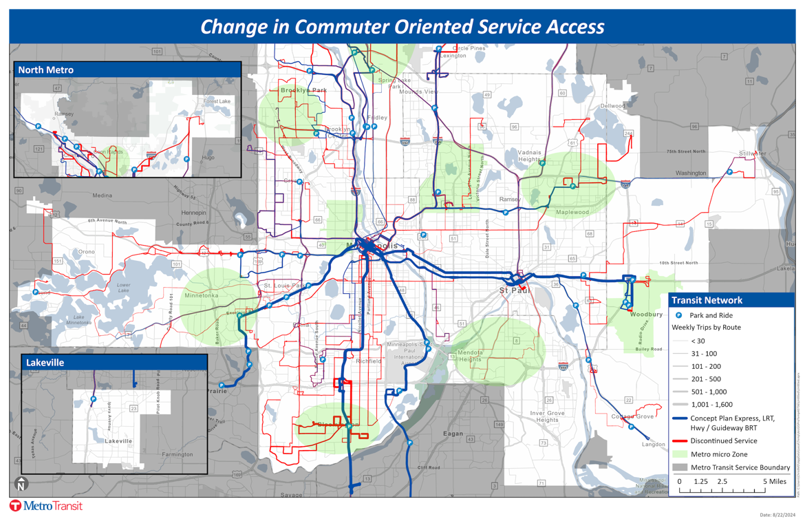 Change Commuter Oriented Service Access