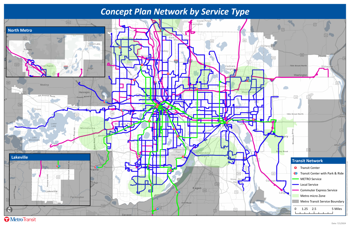 Concept Plan Network By Service Type